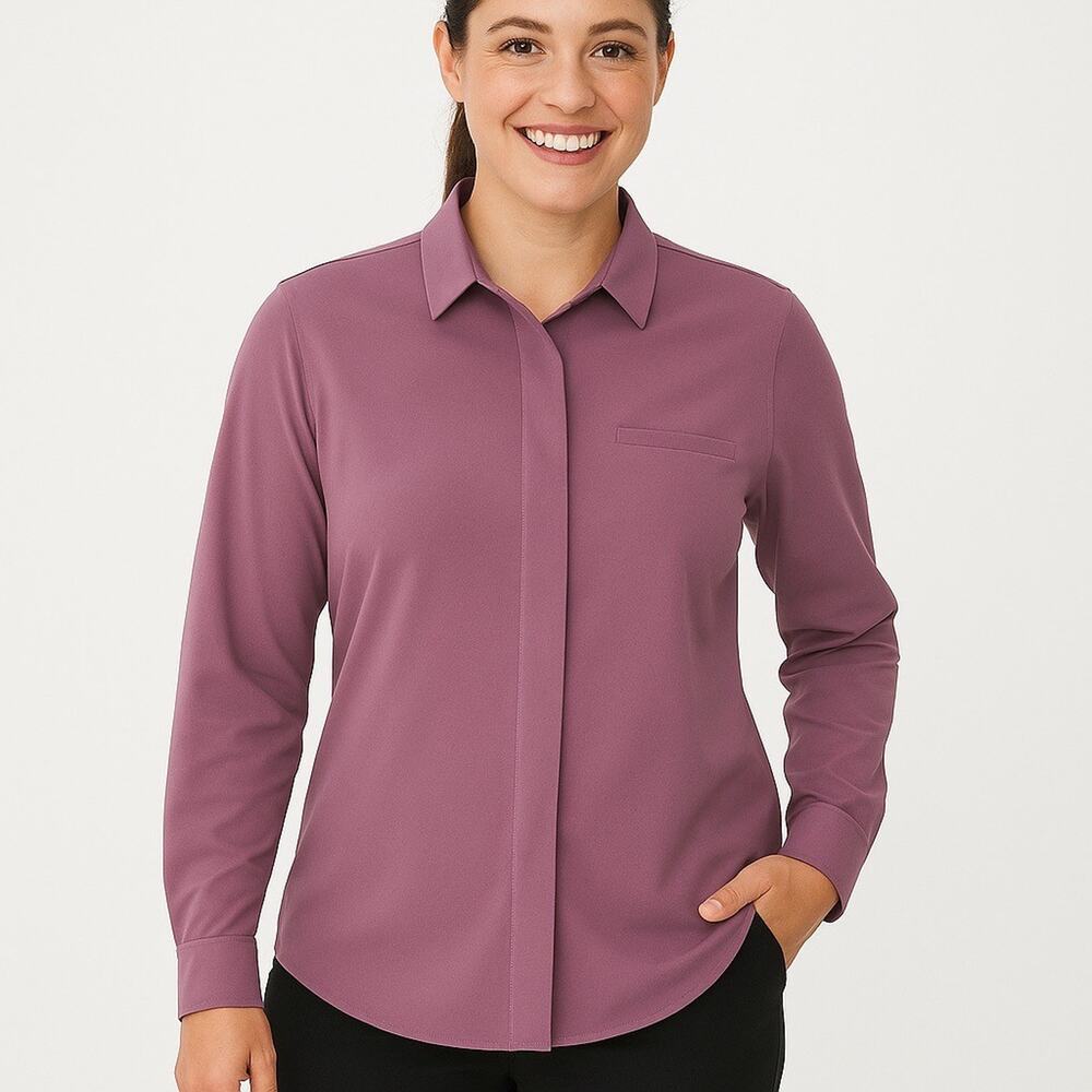 NEW Modern Ambition Women’s Travel Shirt – Size XXL – Dusty Mauve